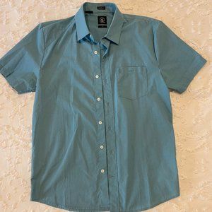 Volcom short sleeve button down dress shirt